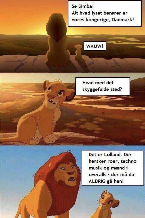 Vits om Lolland se fra Falster